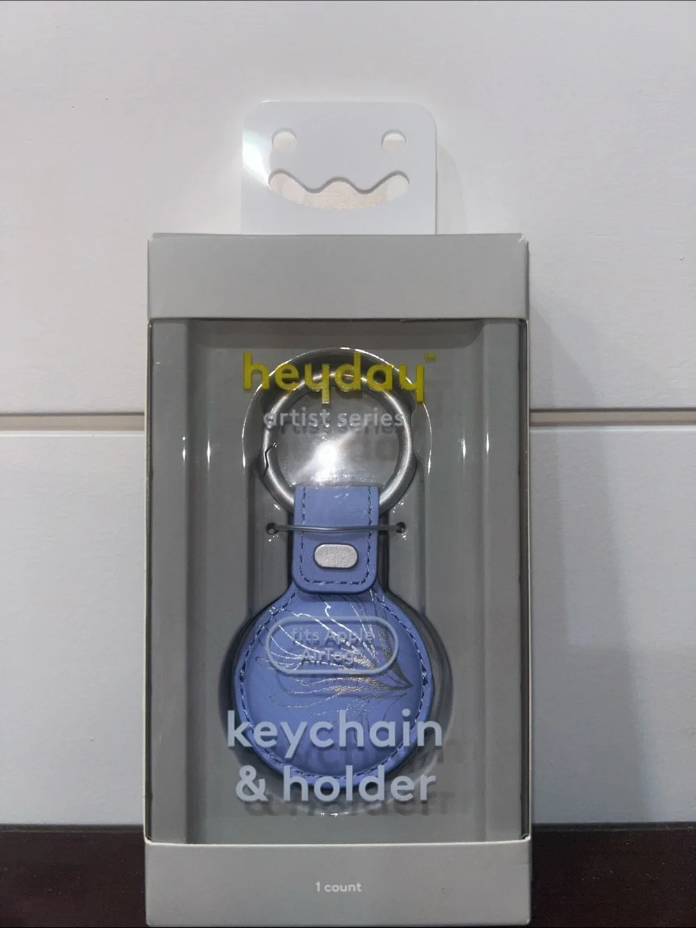 heyday Lavender Blue Keychain & Holder